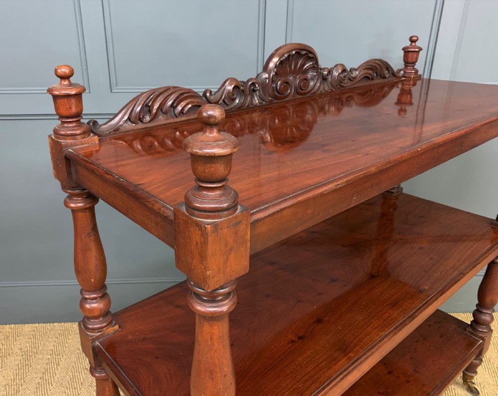 Victorian Mahogany Buffet View VIII