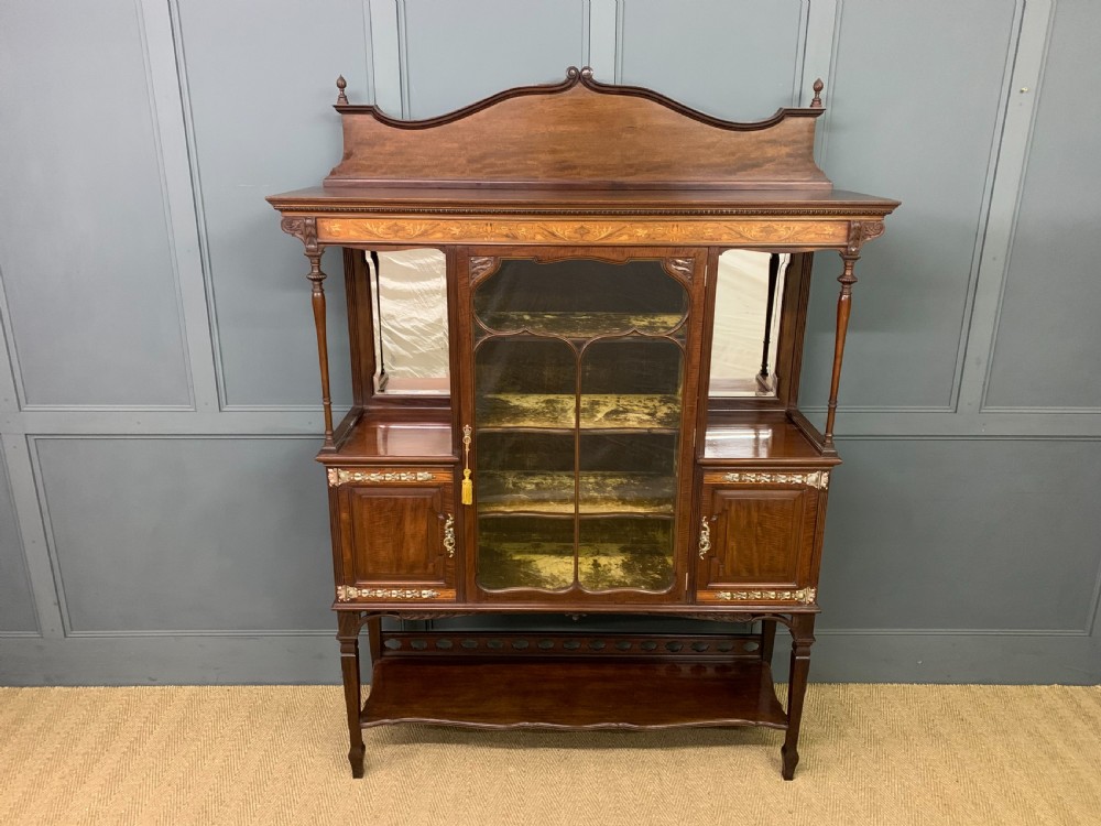 Inlaid Display Cabinet by Maple and Co. View II