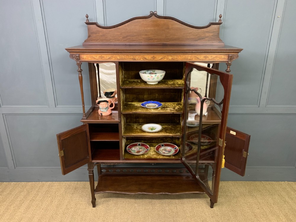 Inlaid Display Cabinet by Maple and Co. View III