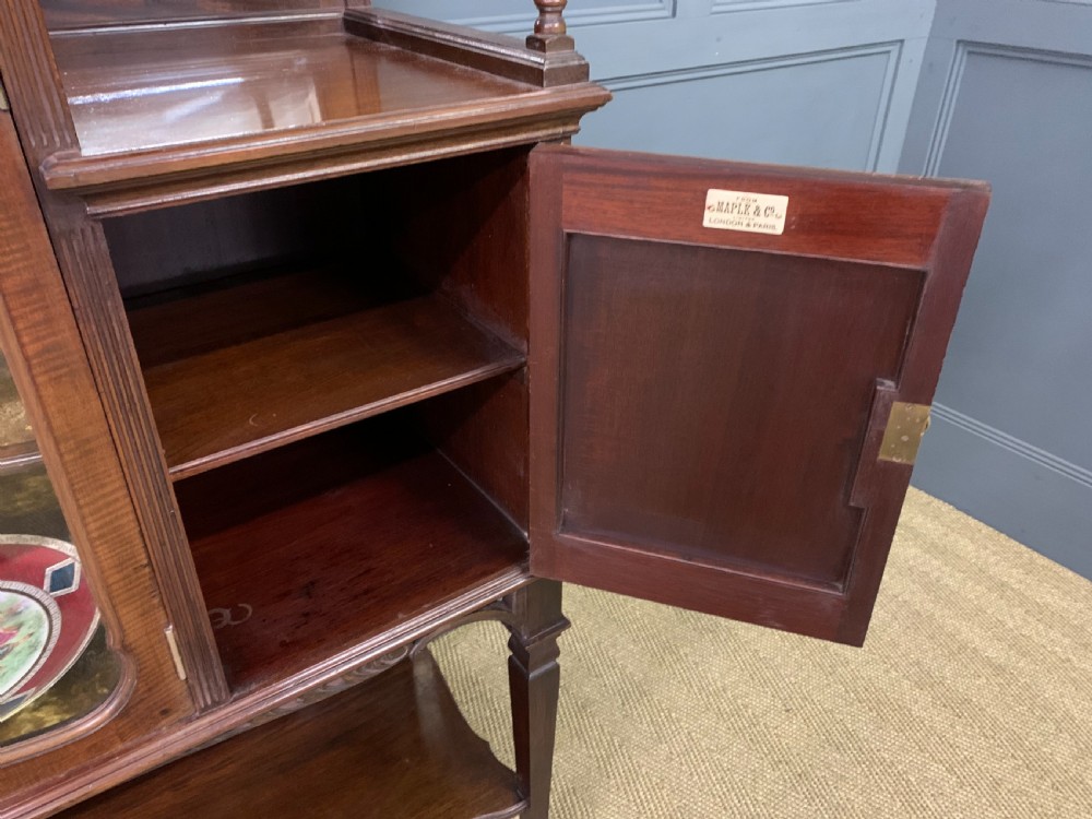 Inlaid Display Cabinet by Maple and Co. View IV