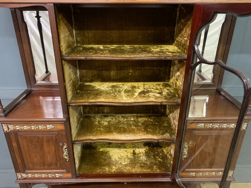 Inlaid Display Cabinet by Maple and Co. View IX