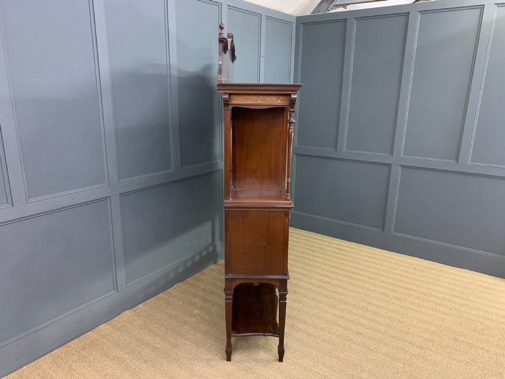 Inlaid Display Cabinet by Maple and Co. View XVI