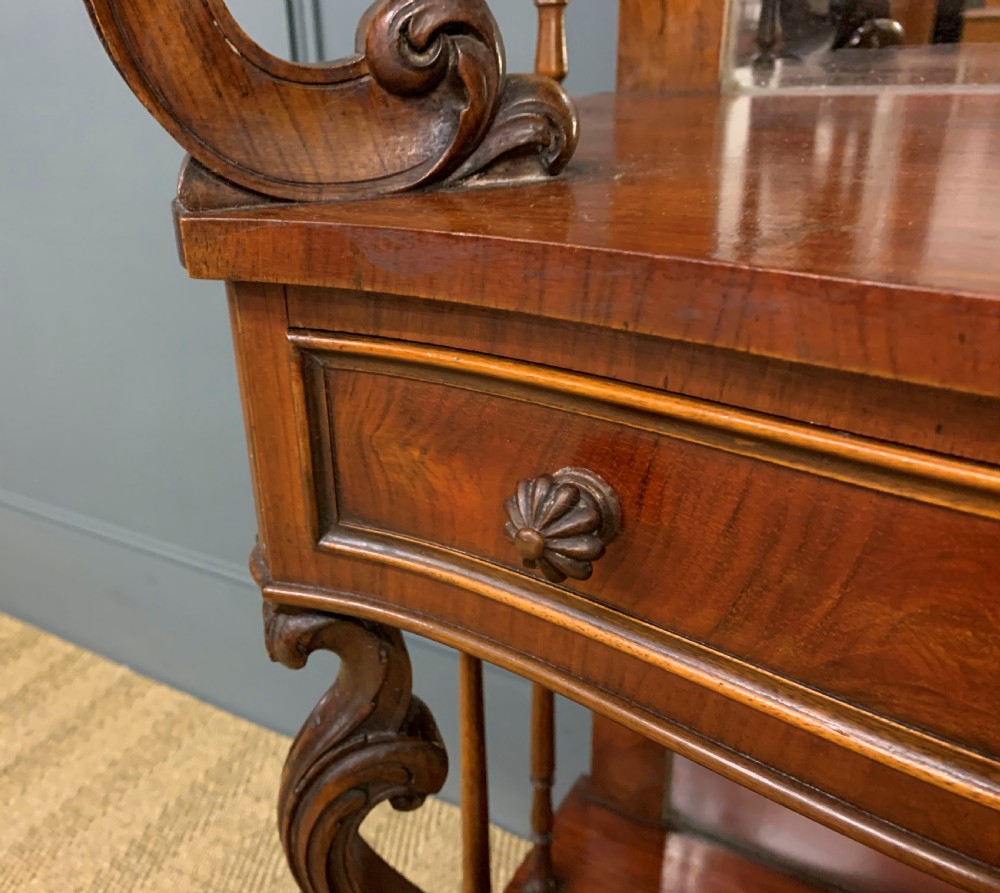 Victorian Walnut What Not View VII