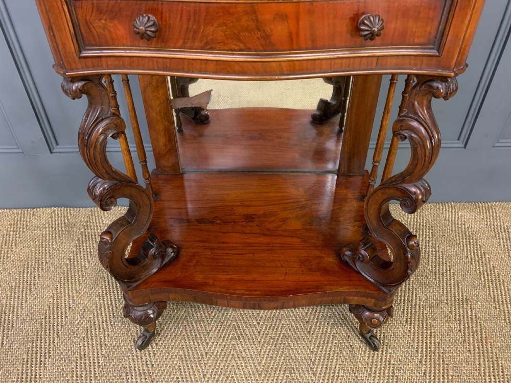 Victorian Walnut What Not View VIII
