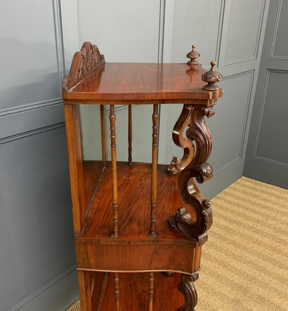 Victorian Walnut What Not View XI