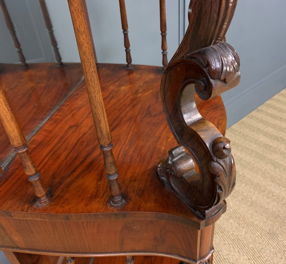Victorian Walnut What Not View XII