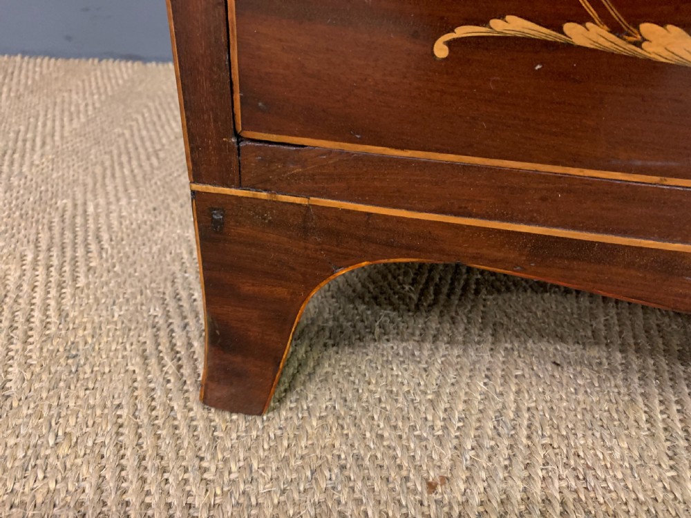 Gillows Georgian Inlaid Mahogany Chest of Drawers View VII