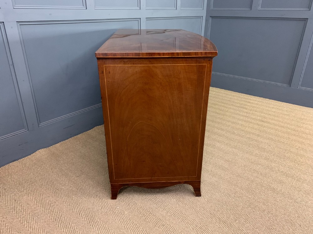 Gillows Georgian Inlaid Mahogany Chest of Drawers View XI
