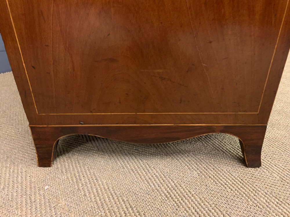 Gillows Georgian Inlaid Mahogany Chest of Drawers View XII
