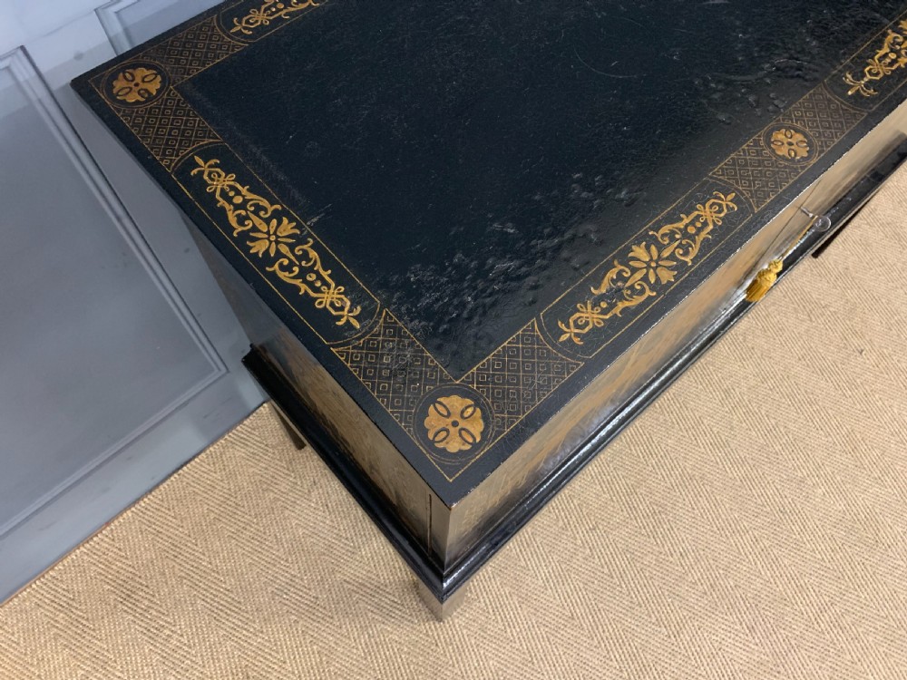 Chinoiserie Decorated Side Cabinet View V