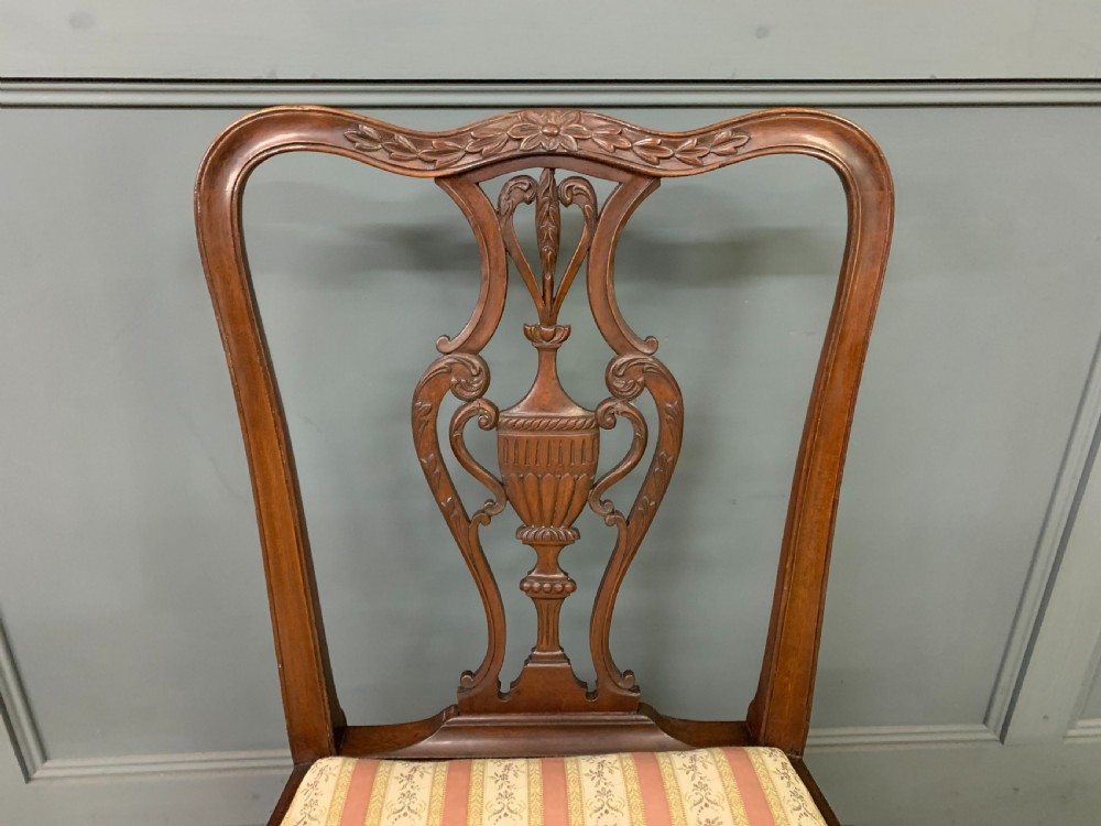 Pair of Georgian Mahogany Side Chairs View VI