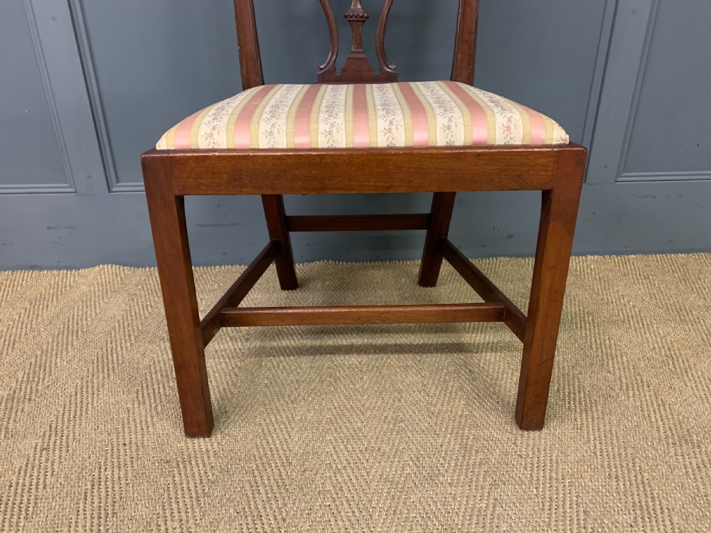 Pair of Georgian Mahogany Side Chairs View VIII