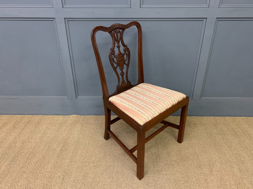 Pair of Georgian Mahogany Side Chairs View IX