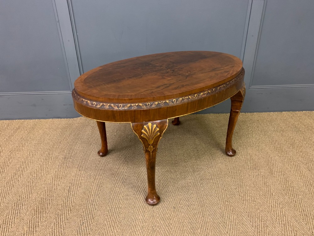Burr Walnut Coffee Table by Waring and Gillow View IV