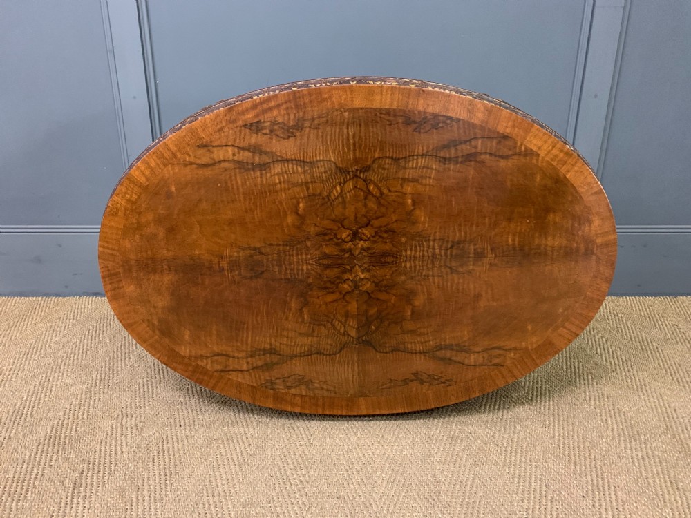 Burr Walnut Coffee Table by Waring and Gillow View VIII