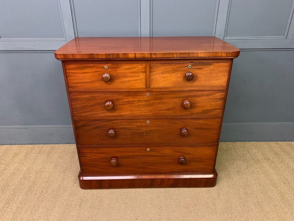 Victorian Mahogany Chest of Drawers View II