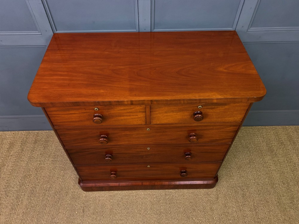Victorian Mahogany Chest of Drawers View IV