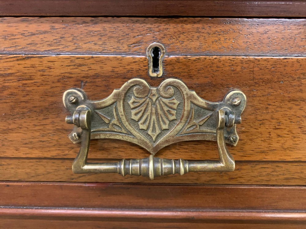 Victorian Pedestal Desk by Jas Shoolbred View VI