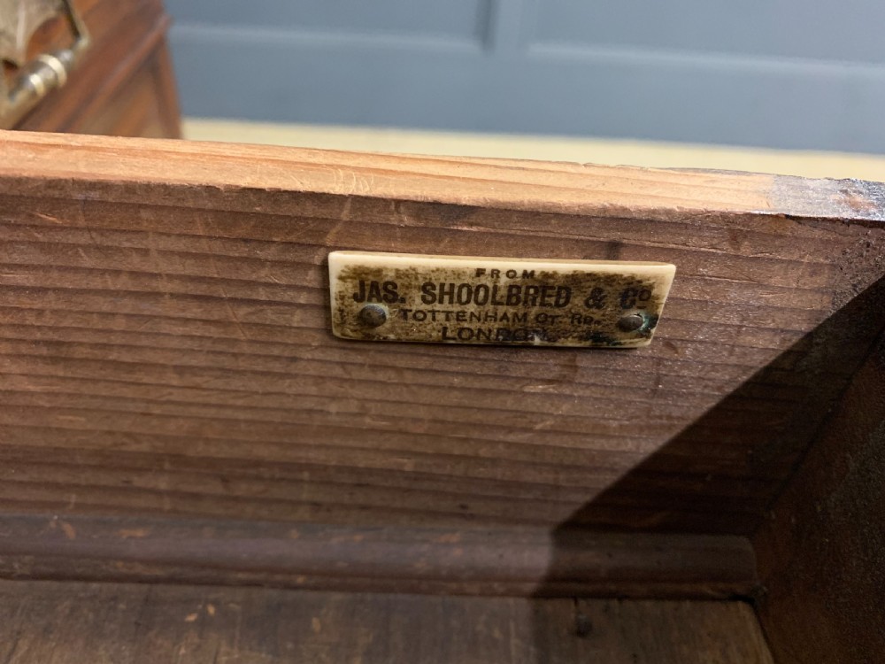 Victorian Pedestal Desk by Jas Shoolbred View VIII