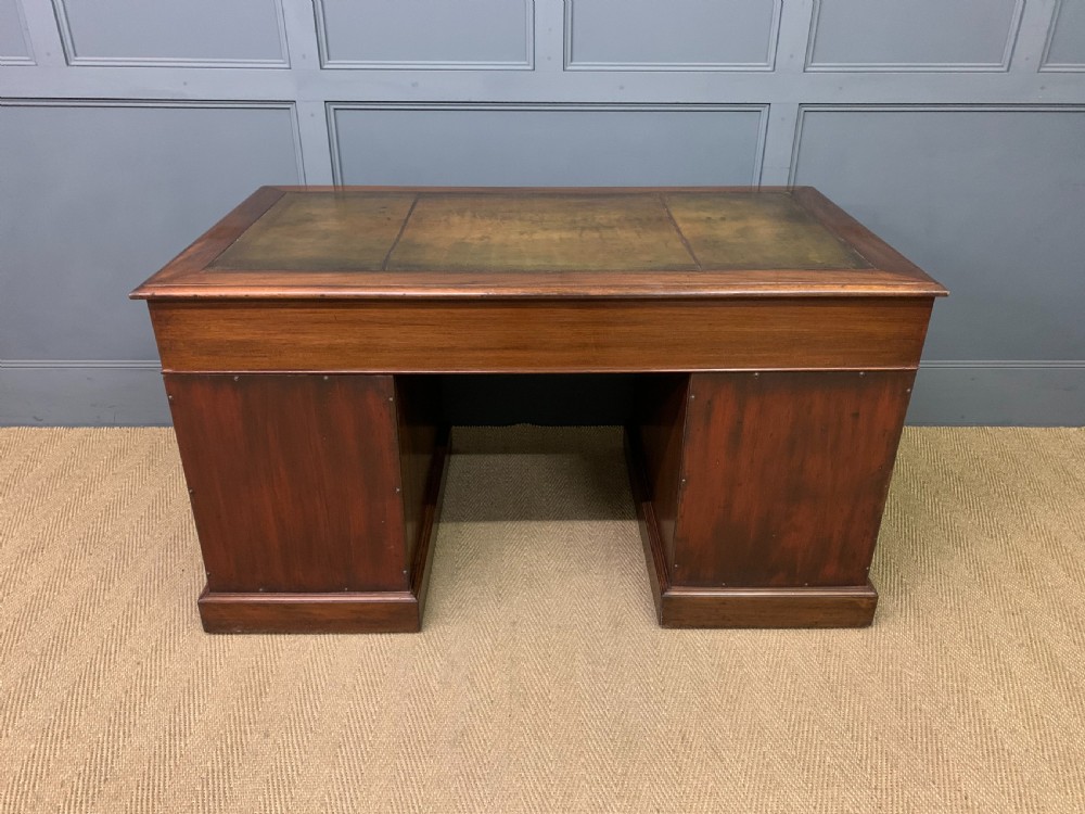 Victorian Pedestal Desk by Jas Shoolbred View XVI
