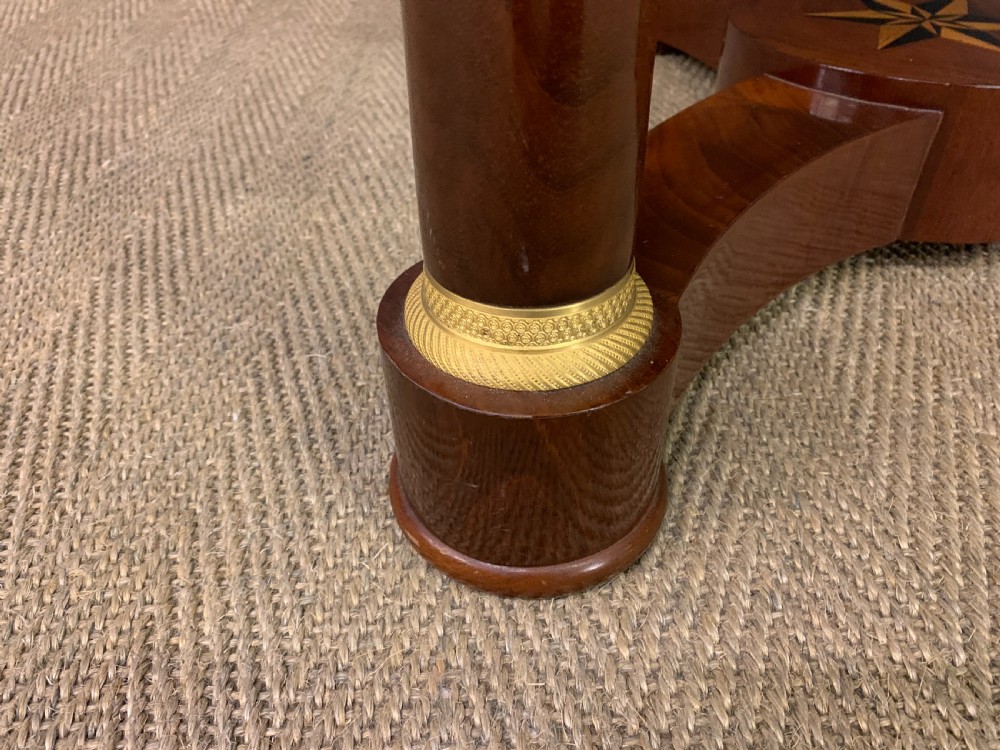 Flame Mahogany French Gueridon View V