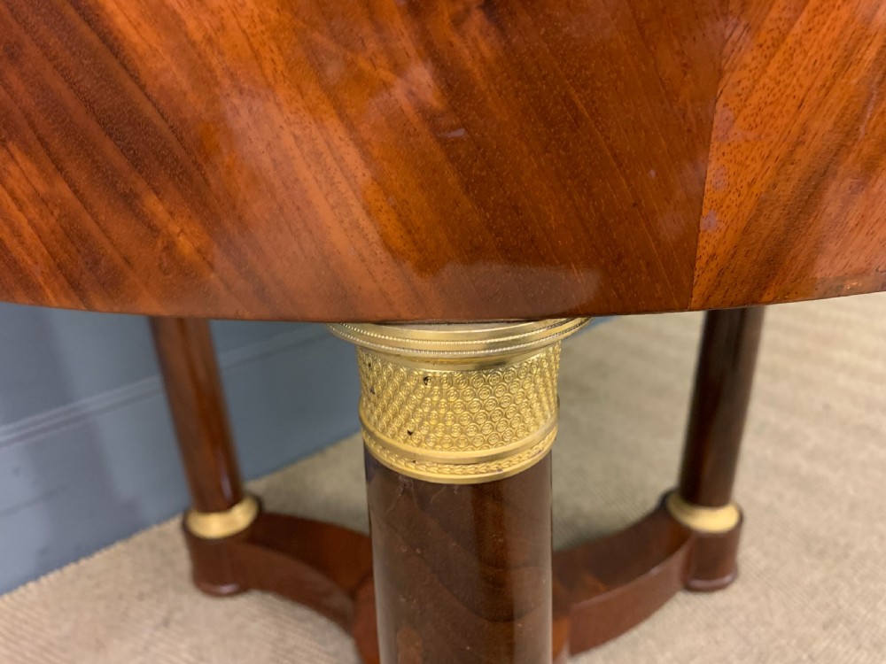 Flame Mahogany French Gueridon View VI