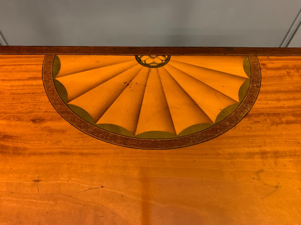 Edwardian Inlaid Satinwood Card Table View XIII