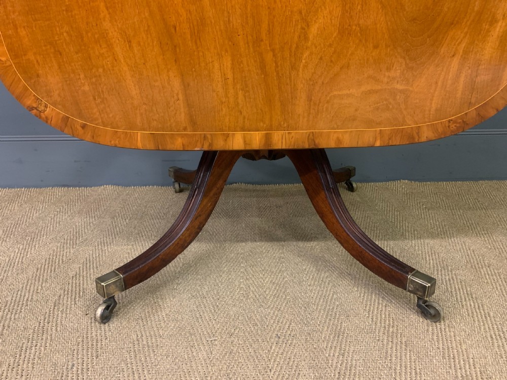Georgian Mahogany Breakfast Table View V
