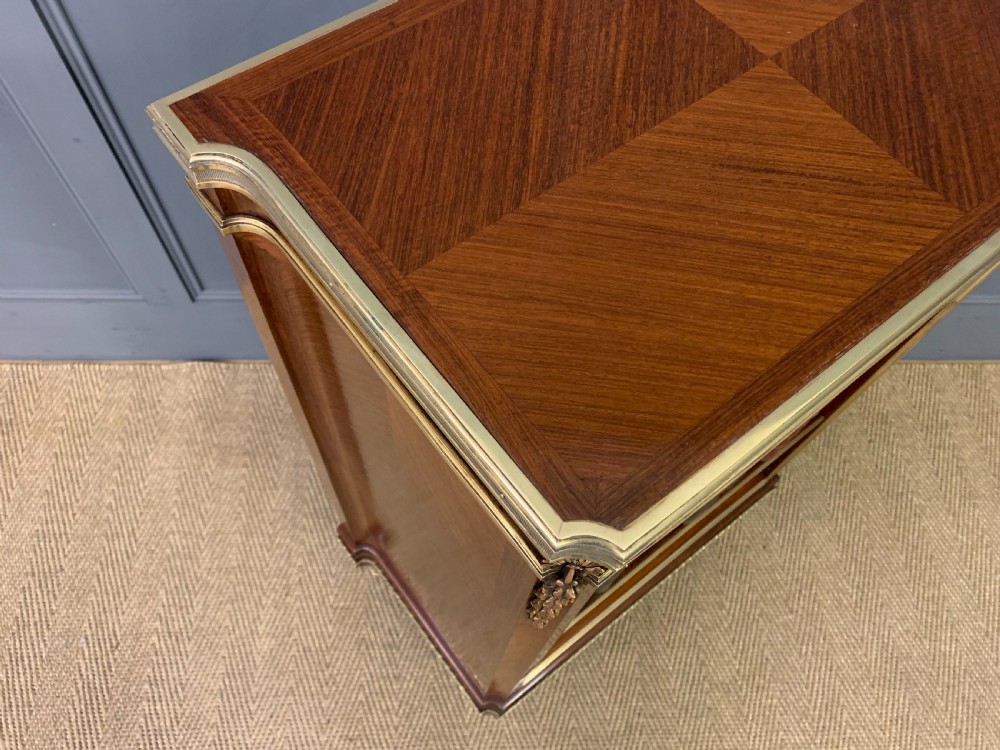 Fine Quality French Kingwood Open Bookcase View XII