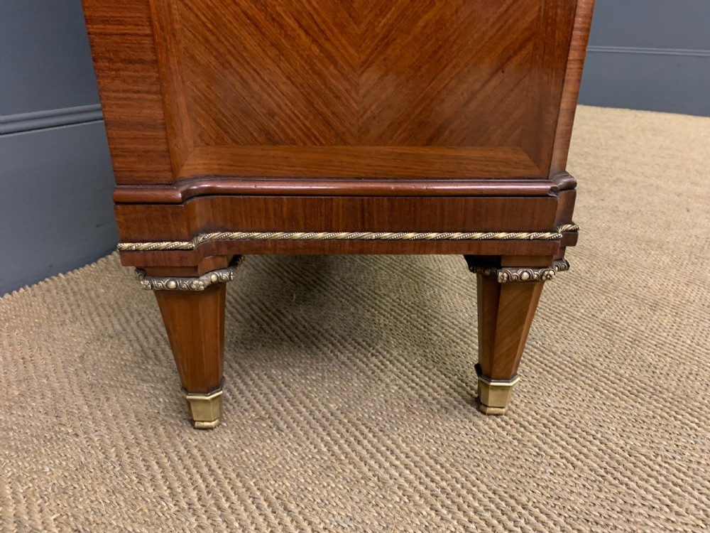 Fine Quality French Kingwood Open Bookcase View XIII