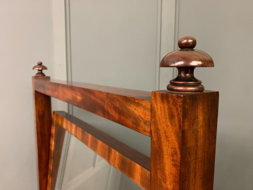 George IV Mahogany Cheval Mirror View IX