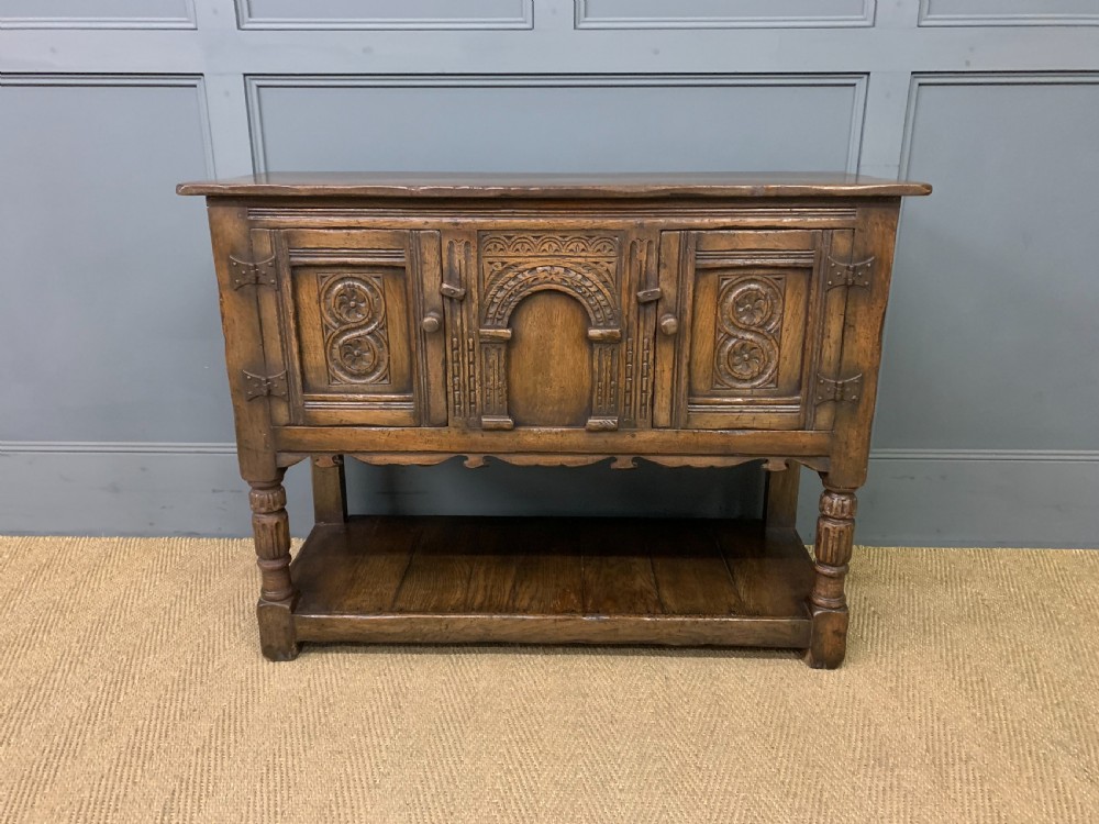 Ipswich Oak Side Cupboard View II