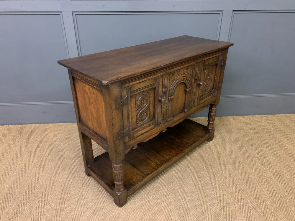 Ipswich Oak Side Cupboard View VIII