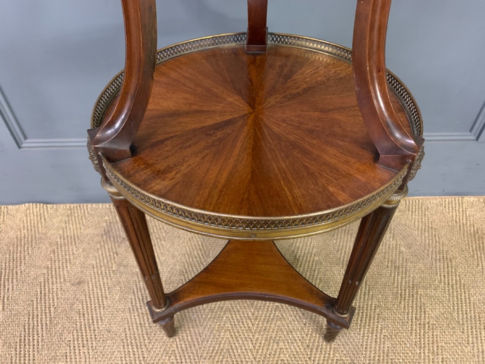 French 3 Tier Etagere View V