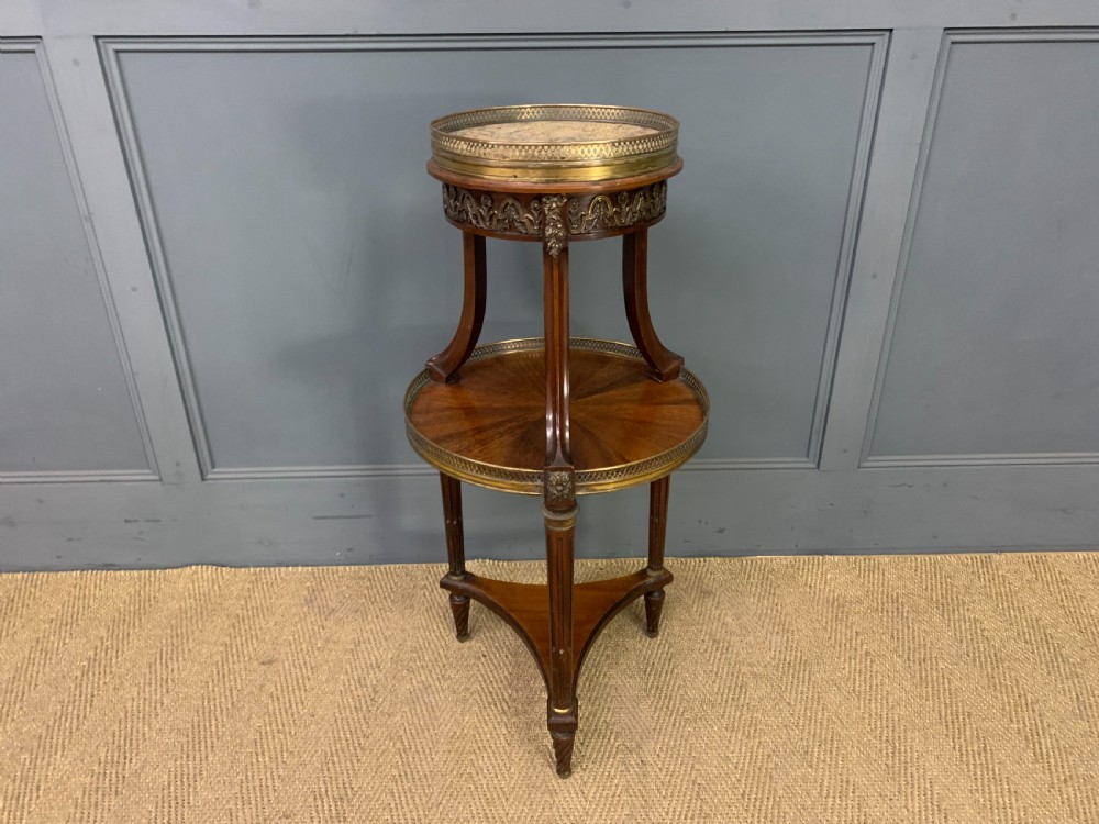 French 3 Tier Etagere View XI