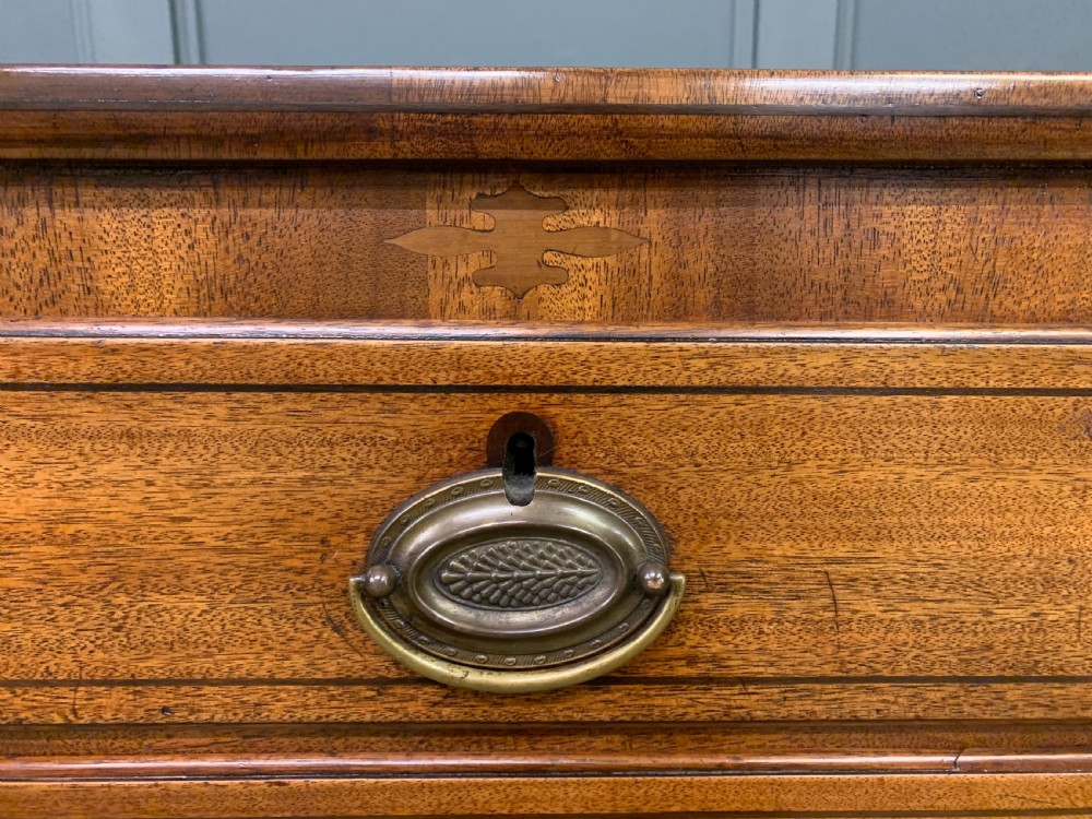 Regency Period Inlaid Mahogany Chest of Drawers View V