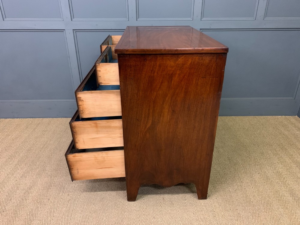 Regency Period Inlaid Mahogany Chest of Drawers View XII