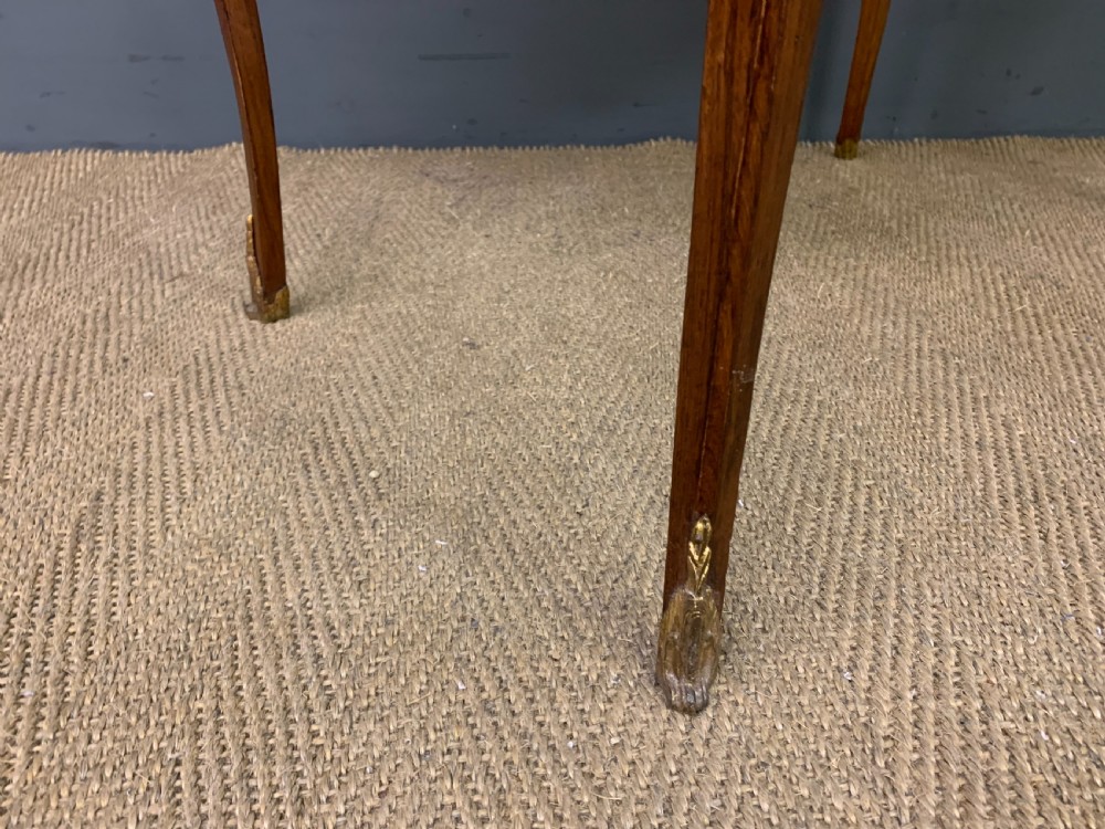 Marquetry Inlaid Kingwood Bijouterie Table View VIII
