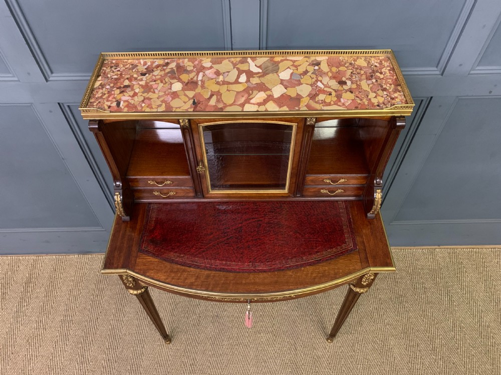 French Mahogany Bonheur Du Jour View III
