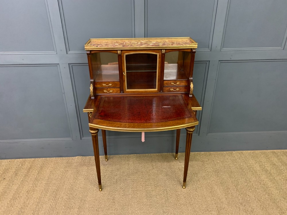 French Mahogany Bonheur Du Jour View IV