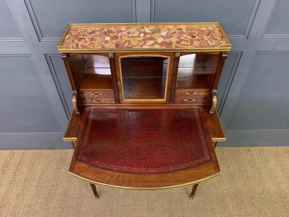 French Mahogany Bonheur Du Jour View V