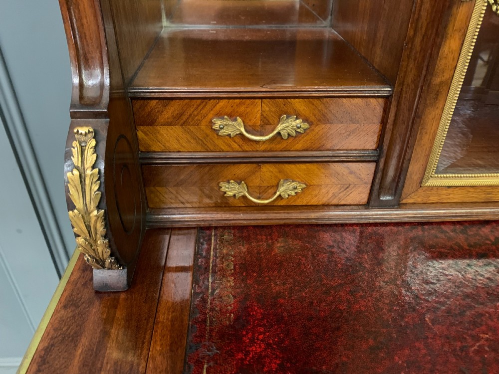 French Mahogany Bonheur Du Jour View IX