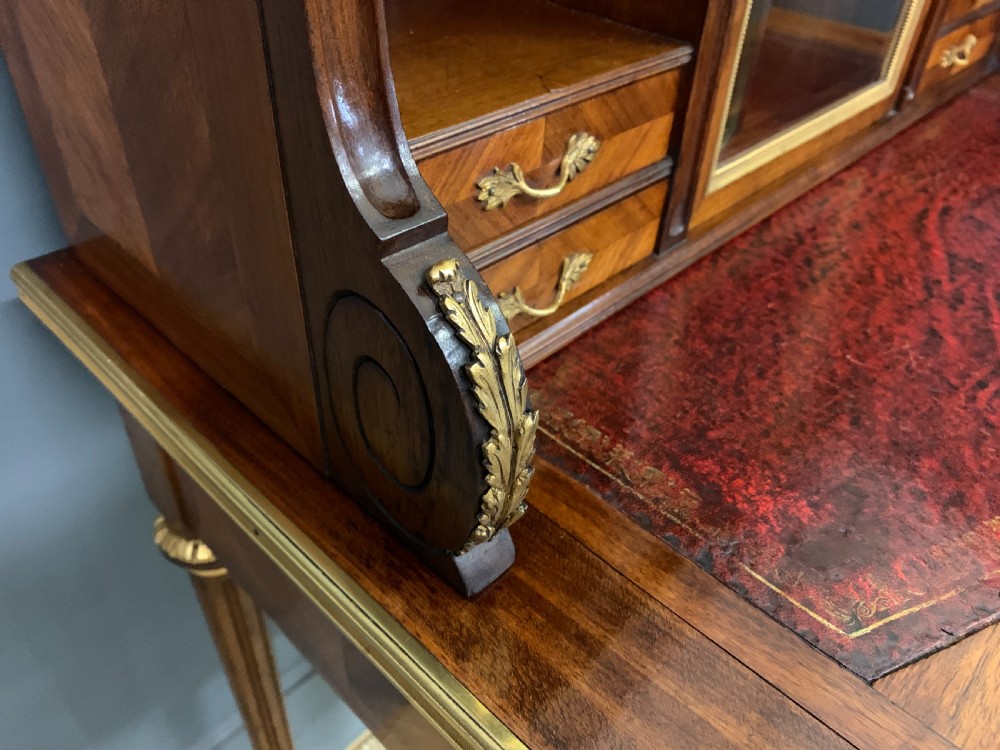 French Mahogany Bonheur Du Jour View X