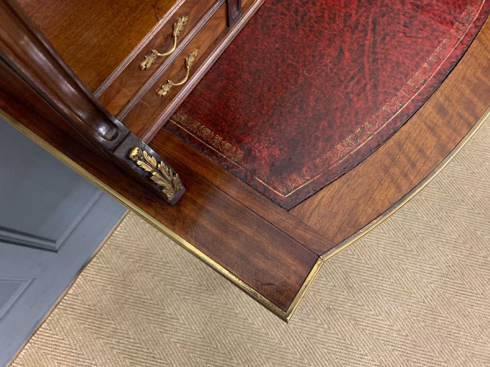 French Mahogany Bonheur Du Jour View XI