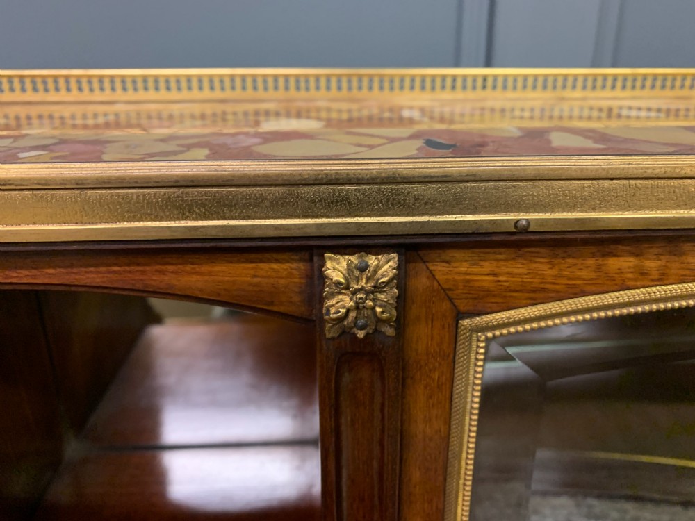 French Mahogany Bonheur Du Jour View XII