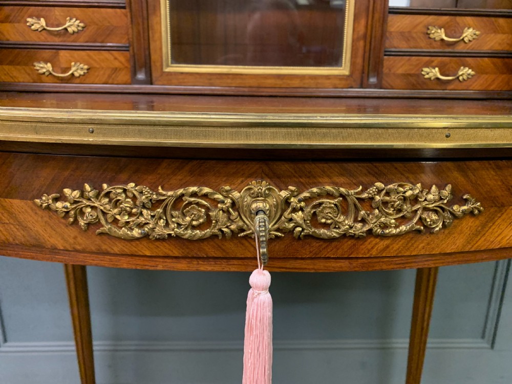 French Mahogany Bonheur Du Jour View XIV