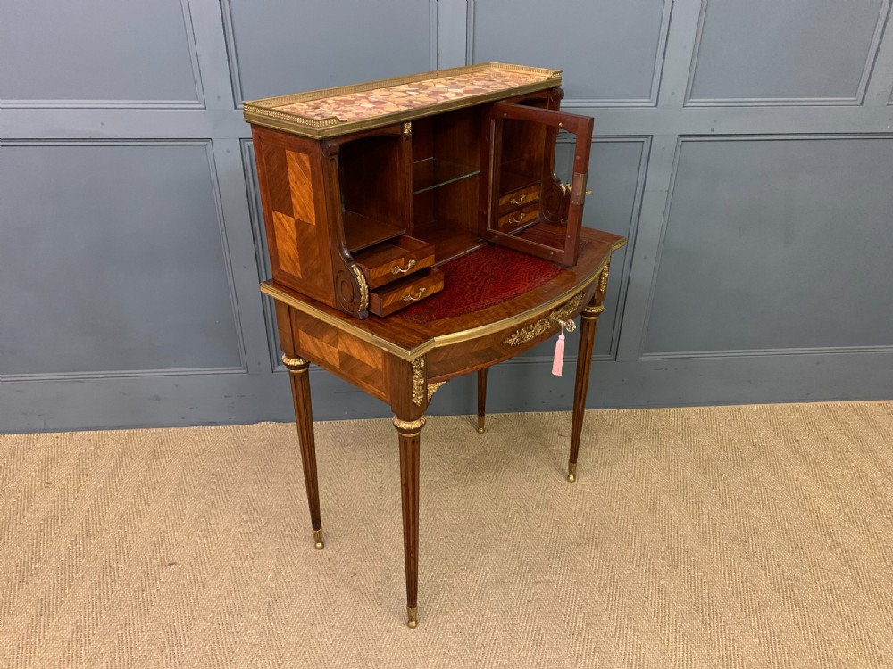 French Mahogany Bonheur Du Jour View XXI
