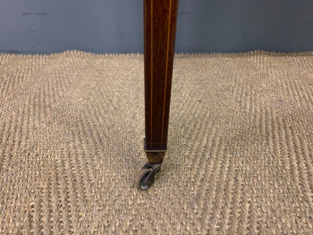 Georgian Inlaid Mahogany Side Table View IV