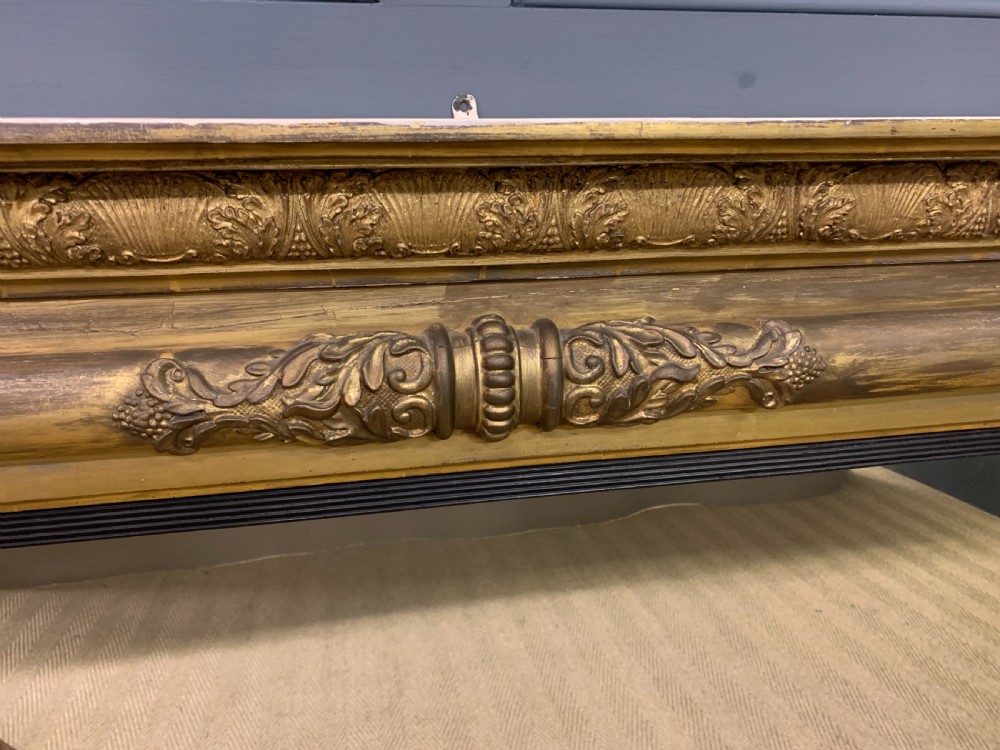 Regency Period Gilt Overmantle Mirror View IV