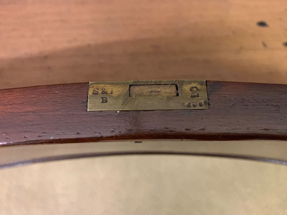 Shapland & Petter Mahogany Kidney Shaped Writing Desk  View X